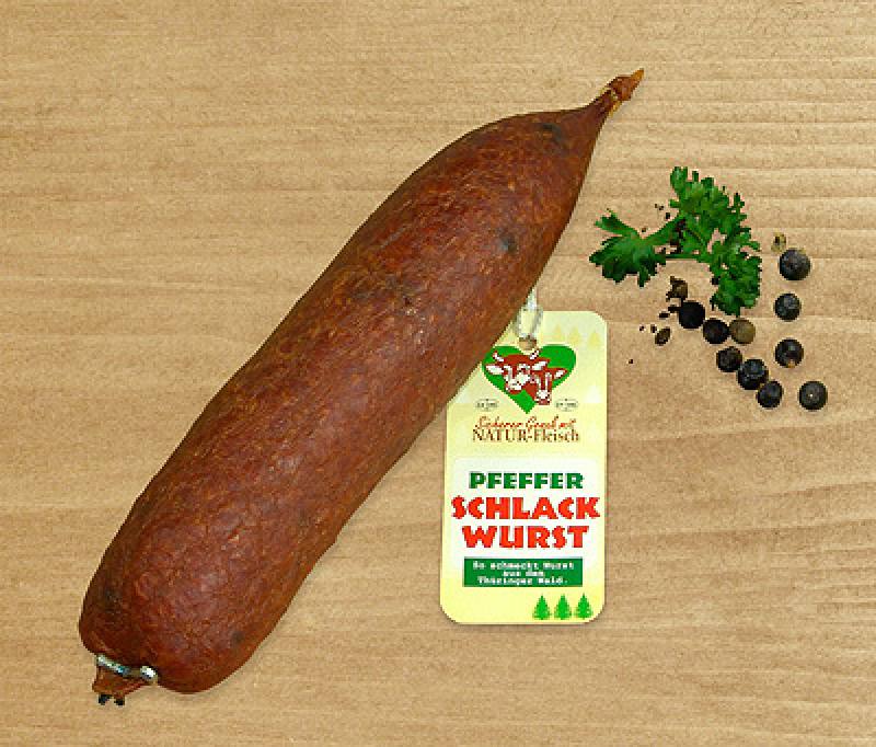 Schlackwurst, 300g Rohfüllgewicht